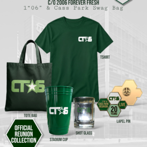 1 “06” and Cass Park Swag Bag